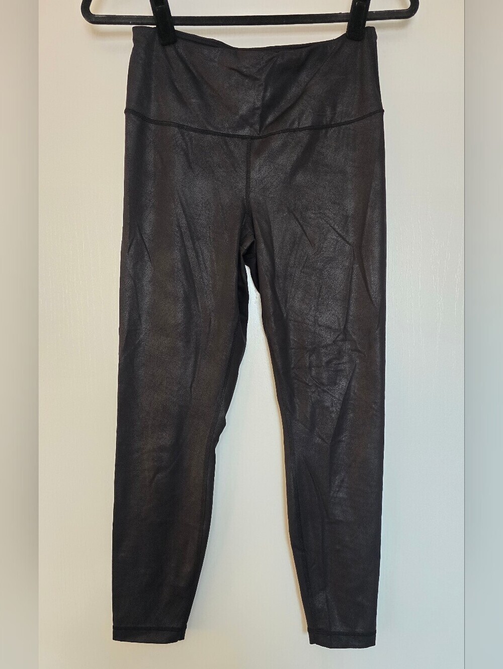 90 Degree by Reflex - Black Faux Leather Leggings